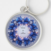 🌿 Porta-chaves de presente com nome personalizado
