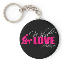 Porta-chaves / Key ring 5 cm - " wild love please