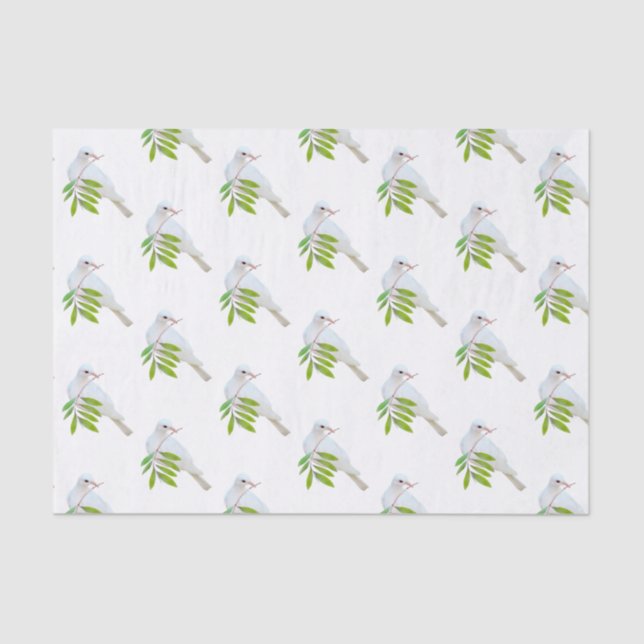 Porta com Papel Tecido de Branqueamento de Oliva (Frente )