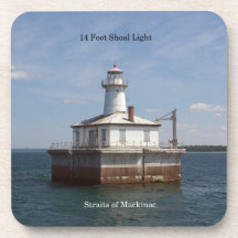 14 Pés Luz de 6 portas copos plásticas