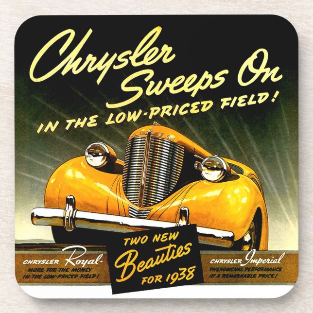 Porta-copo 1938 Chrysler Aperta (Frente)