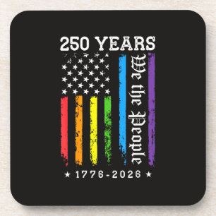 Porta-copo 250 Anos de 250º Aniversário EUA LGBT Pr