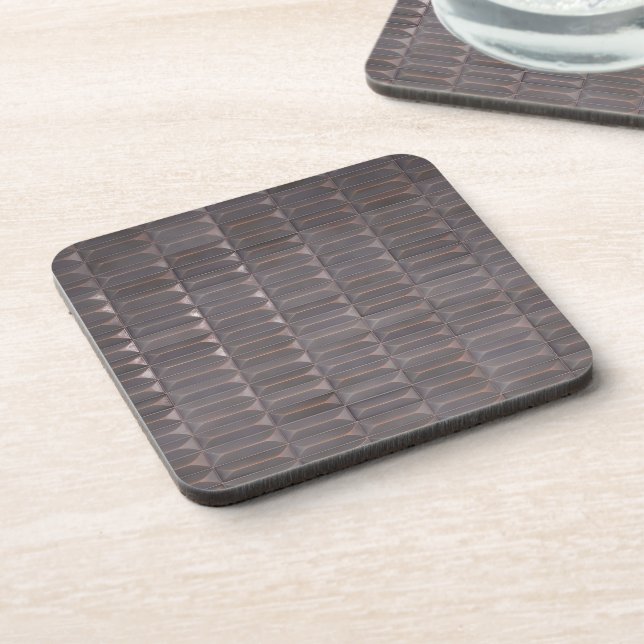 Porta-copo 3D Geometric Tile (Left Side)