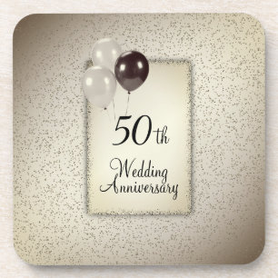 Porta-copo 50º Aniversário de Casamento