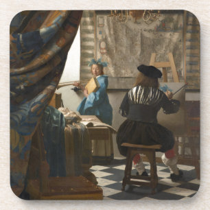 Porta-copo A Arte da Pintura de Johannes Vermeer