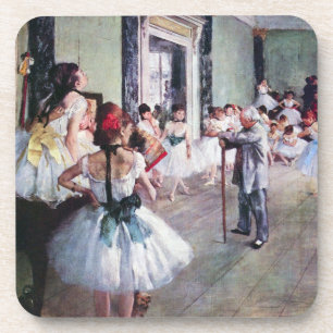 Porta-copo A Aula de Dança de Edgar Degas, Arte de Balé Vinta