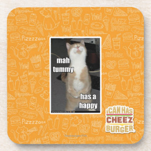 Porta-copo A barriga do Mah tem um feliz