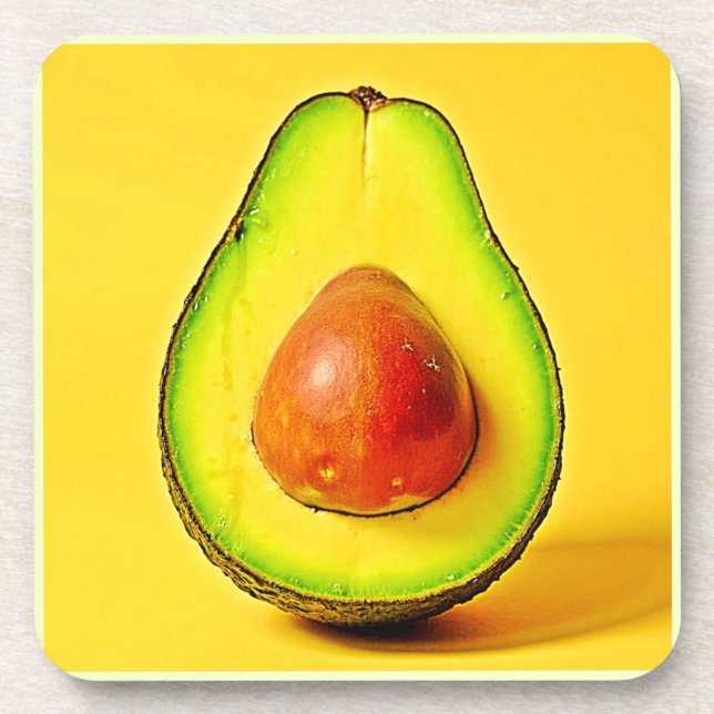 Porta-copo A Beleza de um Design Avocado Saudável (Frente)
