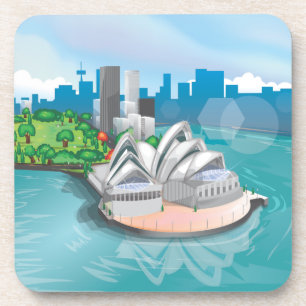 Porta-copo A Casa da Ópera de Sydney
