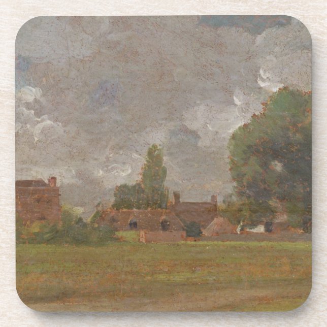 Porta-copo A casa do polícia de John Constable | Golding, B (Frente)
