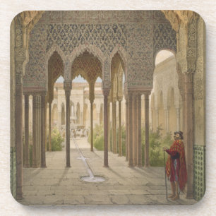 Porta-copo A corte dos leões, o Alhambra, Granada, 185