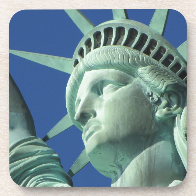 Porta-copo A Estátua Da Liberdade Na Nova Iorque (Frente)