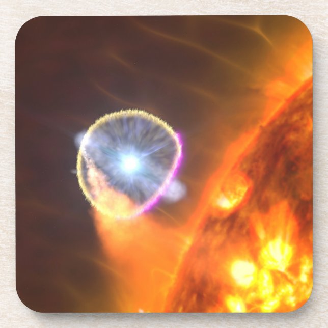 Porta-copo A Estrela Anã Branca Em Cygni V407 (Frente)