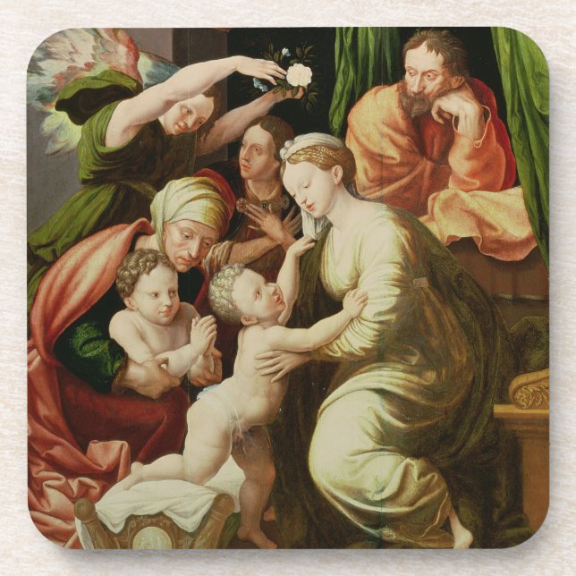 Porta-copo A família santamente (Frente)
