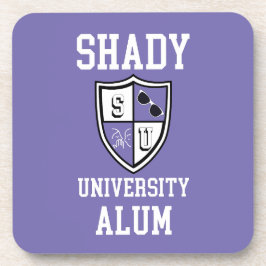Porta-copo A fofoca do Alum da Universidade Shady formando o 
