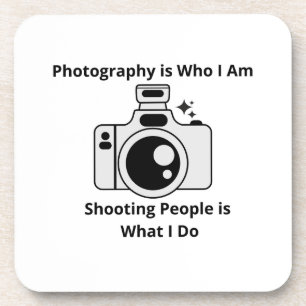 Porta-copo A fotografia é quem eu sou