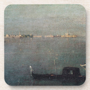 Porta-copo A gôndola na lagoa