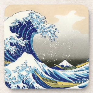 Porta-copo A grande onda de Kanagawa Katsushika Hokusai
