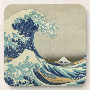 Porta-copo A grande onda fora de Kanagawa