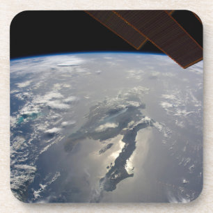 Porta-copo A Ilha De Hispaniola Com Sunglin