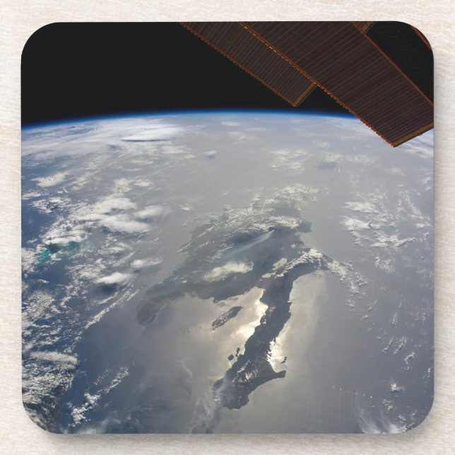 Porta-copo A Ilha De Hispaniola Com Sunglin (Frente)