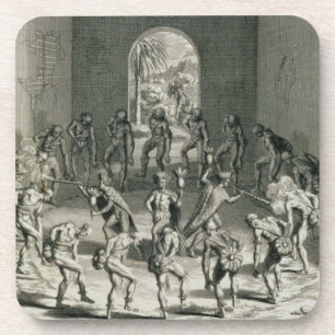 Porta-copo A maneira em que os padres das caraíbas