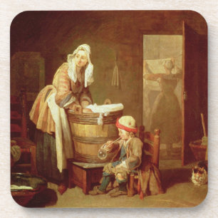 Porta-copo A mulher da lavanderia