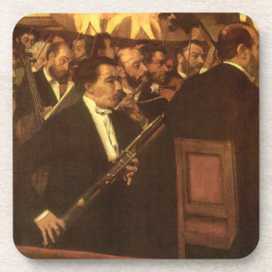 Porta-copo A Orquestra de Ópera de Edgar Degas, Arte de Vinta