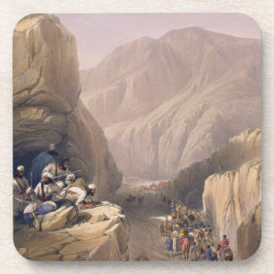 Porta-copo A passagem selvagem de Siri-Kajoor, 'dos esboços