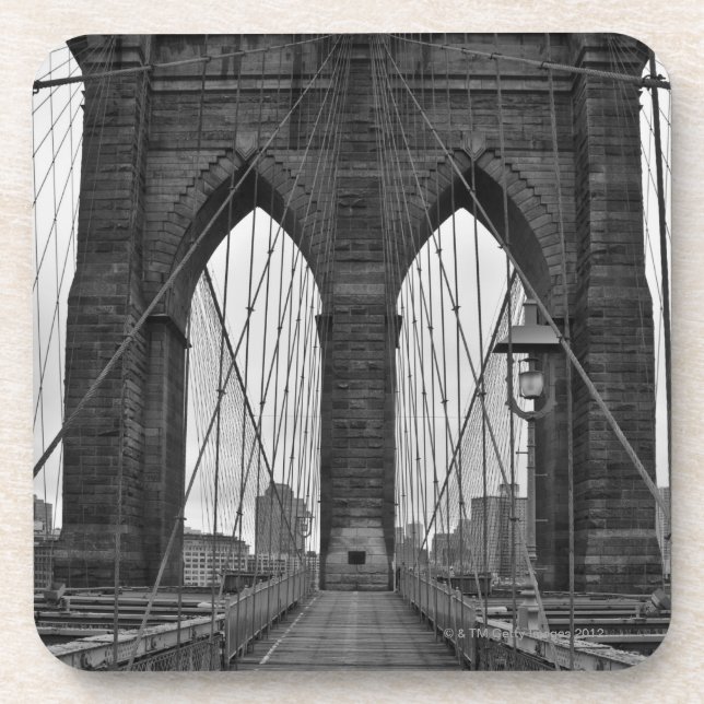 Porta-copo A ponte de Brooklyn na Nova Iorque (Frente)