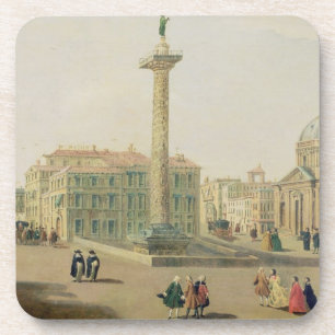 Porta-copo A praça Colonna, Roma