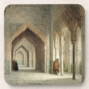 Porta-copo A sala da corte do Alhambra, Granada, 1853