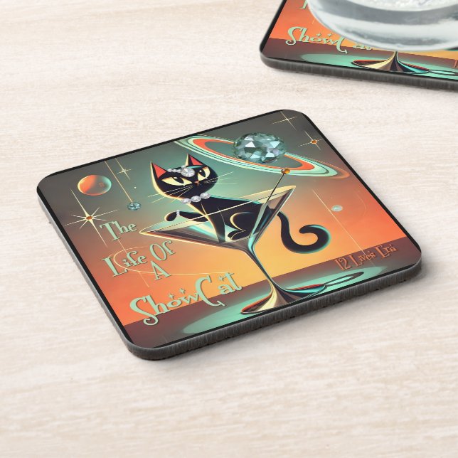 Porta-copo A Vida De Um Gato De Moça (Left Side)