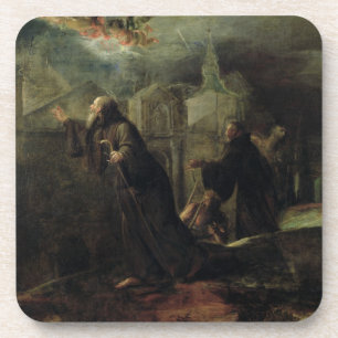 Porta-copo A visão de St Francis de Paola