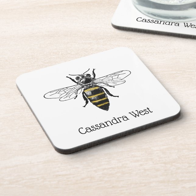 Porta-copo Abelha Herádica de Pré-disquete nº 2 Casaco de Arm (Left Side)