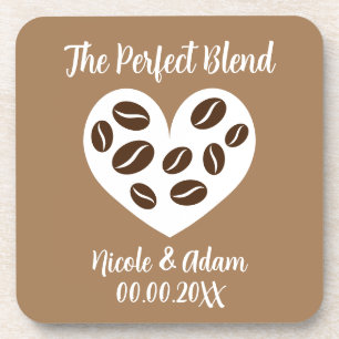 Porta-copo Ablocos de bebida The Perfect Blend para casamento