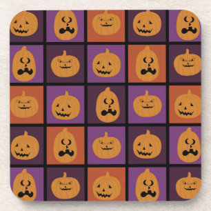 Porta-copo Abóboras de Halloween