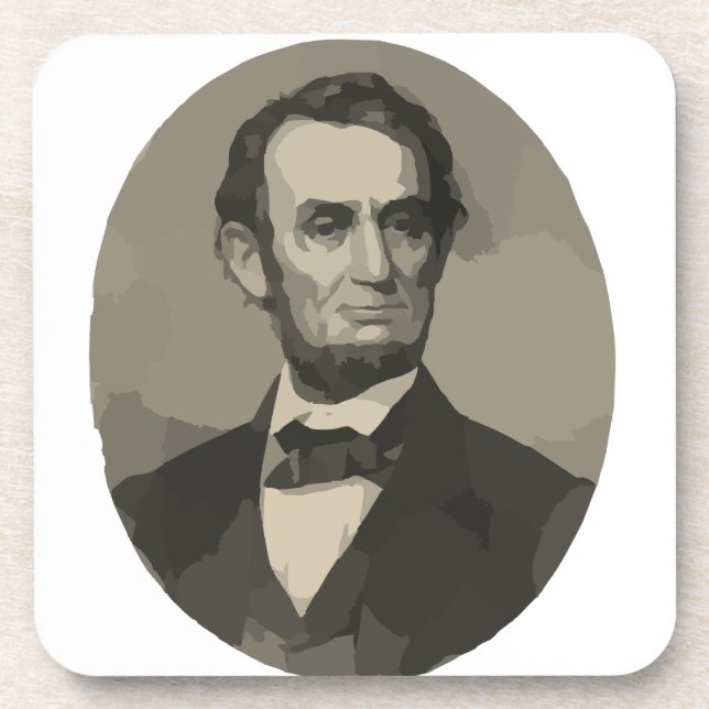 Porta-copo abraham lincoln (Frente)