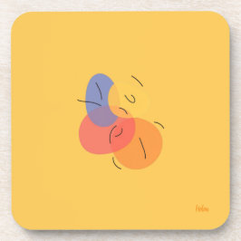 Porta-copo Abstract Shape Coaster