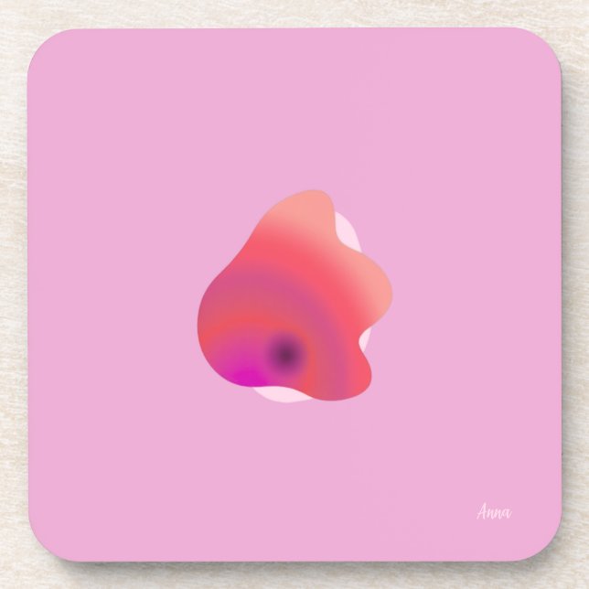 Porta-copo Abstract Shape Coaster (Frente)