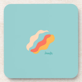 Porta-copo Abstract Shape Coaster