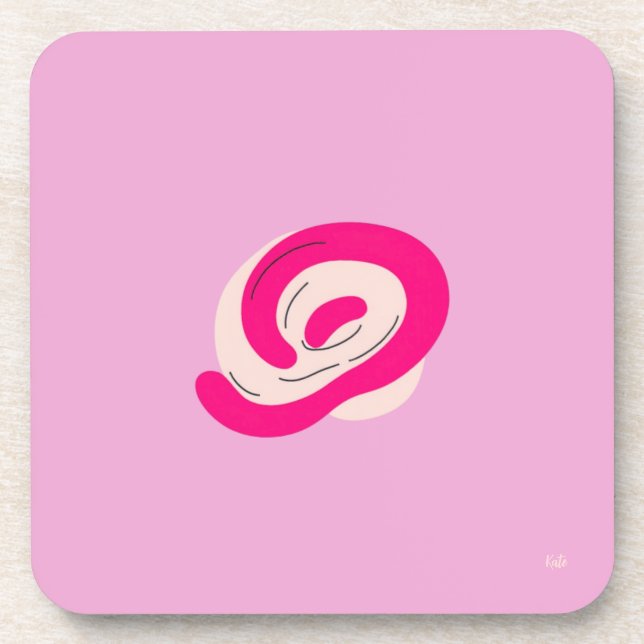 Porta-copo Abstract Shape Coaster (Frente)