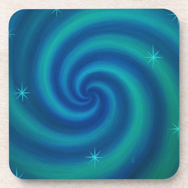Porta-copo Abstract Shape Coaster (Frente)