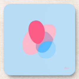 Porta-copo Abstract Shape Coaster