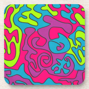 Porta-copo abstrato