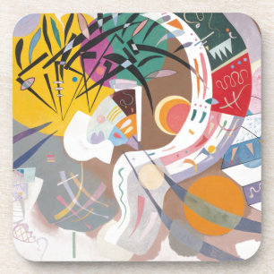 Porta-copo Abstrato da curva dominante de Kandinsky