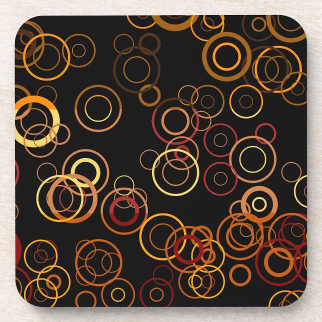 Porta-copo Abstrato de Anos 50 (Frente)