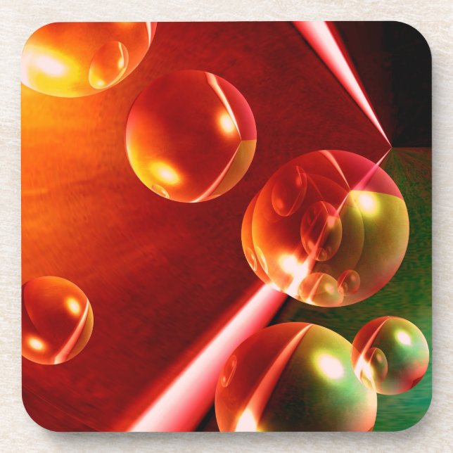 Porta-copo Abstrato de Contemporâneo por Serdar Hizli (Frente)