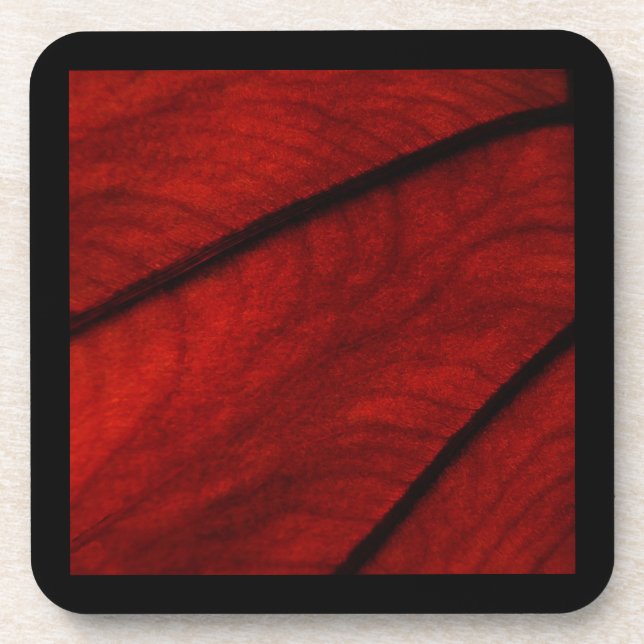 Porta-copo Abstrato do Red e do Black Colateia (Frente)