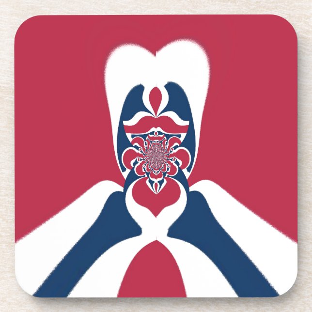 Porta-copo Abstrato E.T. Art Impressão (Frente)